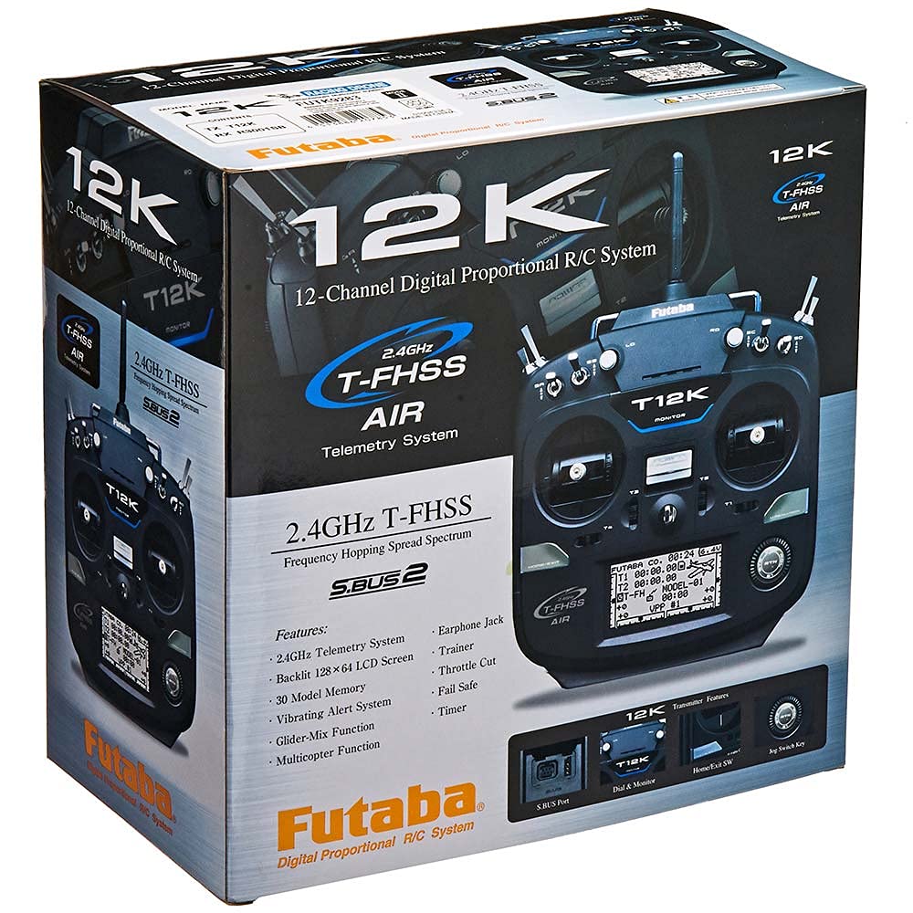 Amazon.com: Futaba Systems 12KH 14-Channel FPV T-FHSS S-FHSS